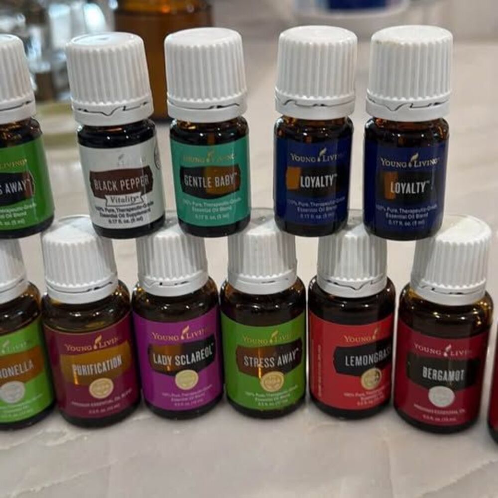 New unopened Young Living Essential Oils Lot